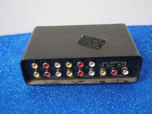RadioShack Archer Audio/Video 4-Selector Switch 15-1956B Vintage - Picture 2 of 4