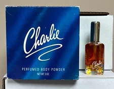 Charlie Revlon Perfumed Body powder 3 oz original sealed Charlie 0.47 oz cologne