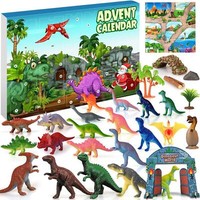Dinosaurier Adventskalender 2024 | 24 Dinosaurfiguren | Kinder Jungen MäDchen
