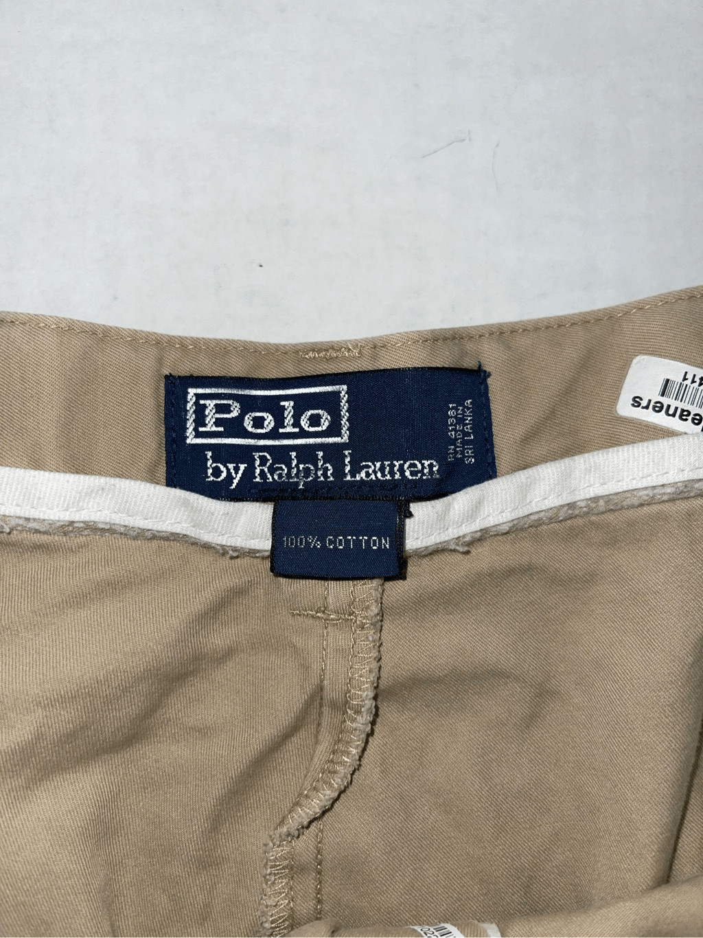 Polo Ralph Lauren Classic Khaki Shorts Mens Size 42W … Gem