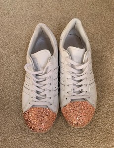 rose gold toe trainers
