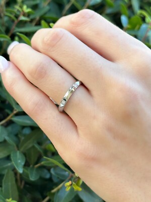 Band Ring Tiffany True Diamond Engagement Ring Tiffany True