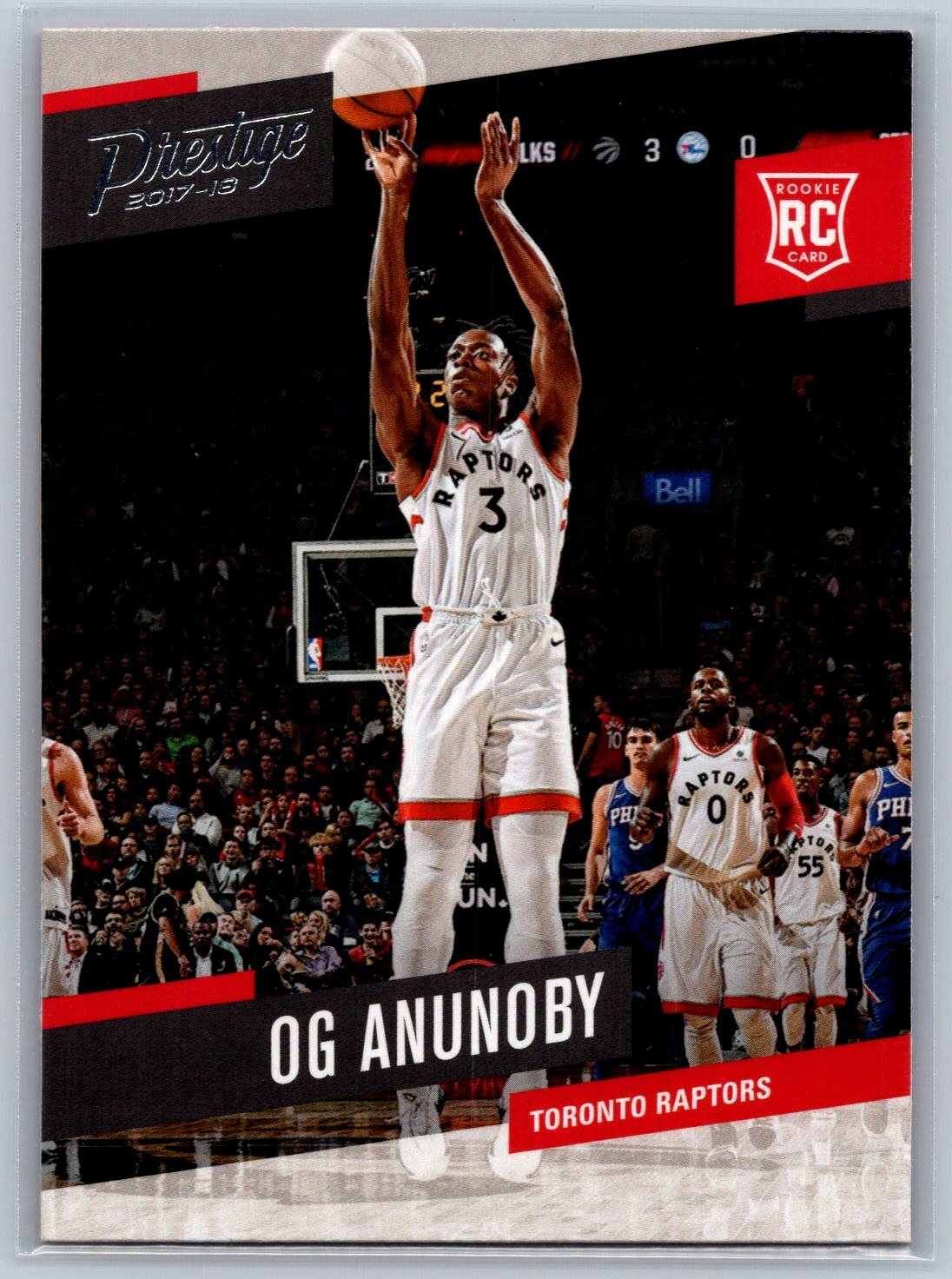 2017 Panini Prestige Basketball #173 OG Anunoby RC Toronto Raptors