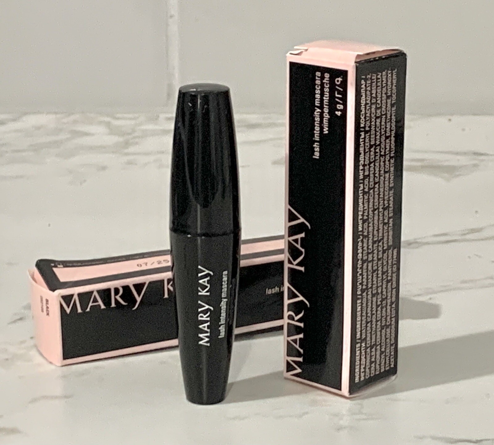 Lot of 2 travel size MARY KAY~ Lash Intensity Mascara~Black ~ NIB