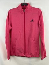 ADIDAS GOLF Women's CLIMAPROOF Lightweight Full Zip Jacket Pink Sz S NWT