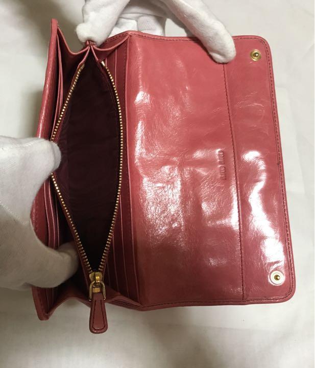 【MIU MIU】MATERASE WALLET Miu Miu Materase Long Wallet Box | eBay