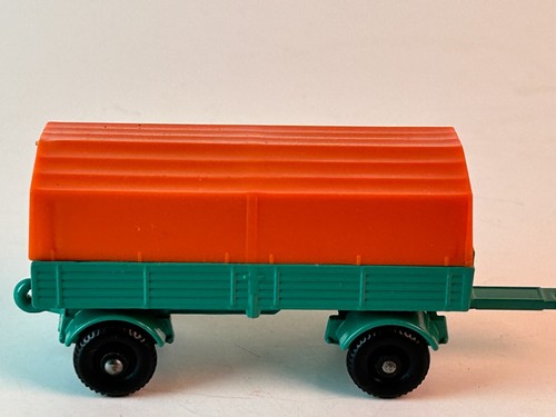 Matchbox No. 2 Mercedes Covered Trailer with Original Box, Nice - Picture 15 of 18