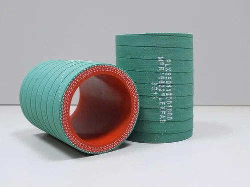 (2) FlexFab 1-1/2" ID Radiator Coolant Hose Precut 2-1/2" Long