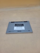 1990 MAZDA PROTEGE 323 OWNERS OPERATORS DRIVERS GUIDE MANUAL BOOK GLOVEBOX .