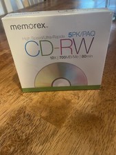 Memorex high speed CD-RW 5 pack