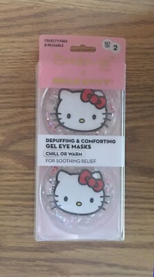 The Creme Shop X Hello Kitty Reusable Gel Eye Masks Chill or Warm (NIB)