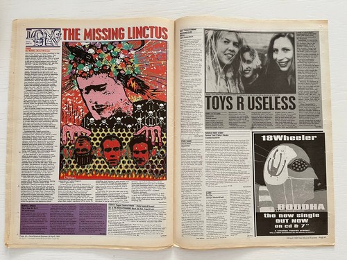 Vintage NME 29 April 1995 Courtney Love cover. Oasis & Stone Roses live. - Picture 8 of 9