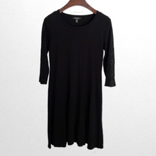 Nine West Black Sweater Dress Size Large