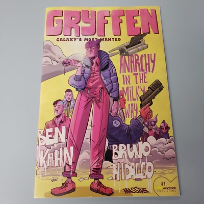 Gryffen Galaxy's Most Wanted #1 NM 1:10 Hidalgo Incentive Variant Whatnot Comics