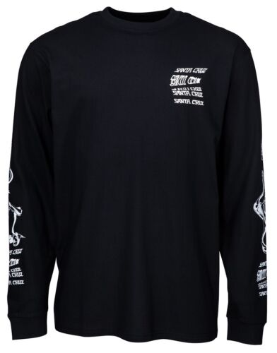 SANTA CRUZ Guad' Wave Long Sleeve Skateboard Tee Shirt - Jason Jessee Guadalupe - Picture 5 of 5
