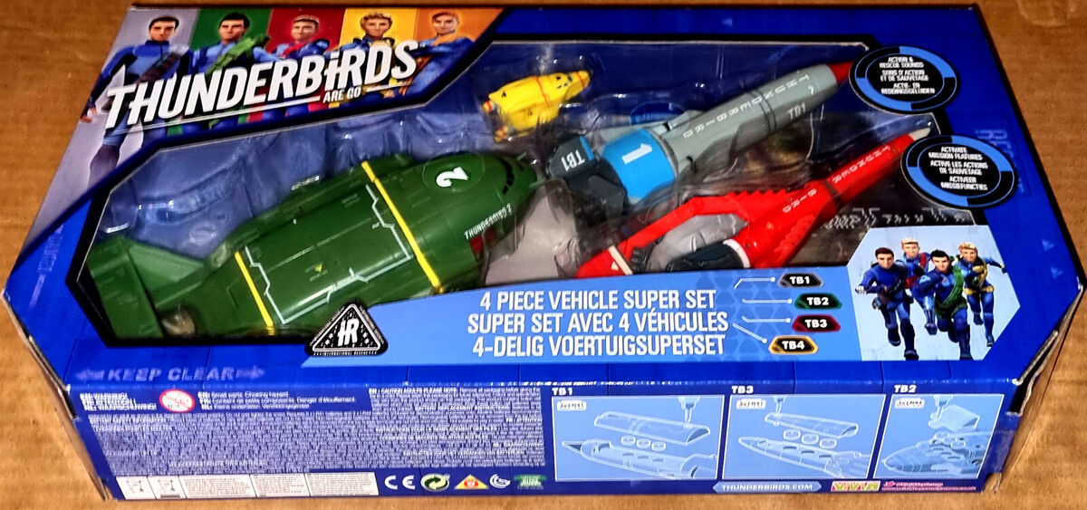 Vivid Toys Thunderbirds Are Go Thunderbird TB1 TB2 TB3 TB4 Vivid Toys Thunderbirds Are Go Thunderbird TB1 TB2 TB3 TB4
