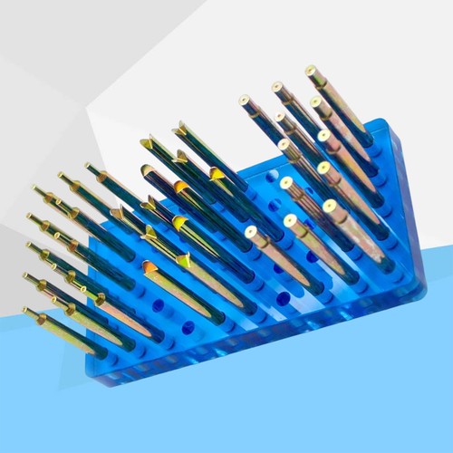 34PCS Gem Dopsticks Set High Precision Dia 6MM Length 65MM Gemstone Dop Stick - Picture 10 of 15