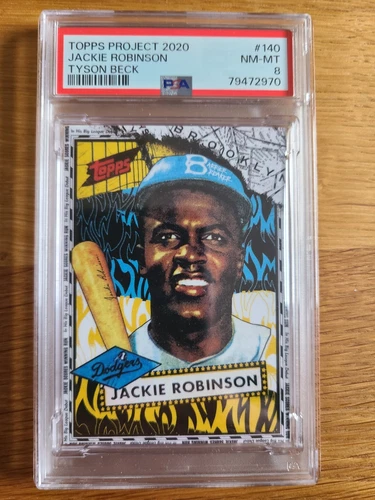 2020 Topps Project 2020 - 1952 Topps Tyson Beck #140 Jackie Robinson