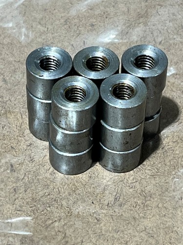 M8 Threaded Boss Mild Steel OD 15.88mm Length 10.5mm M8x1.25 6H - Picture 8 of 11