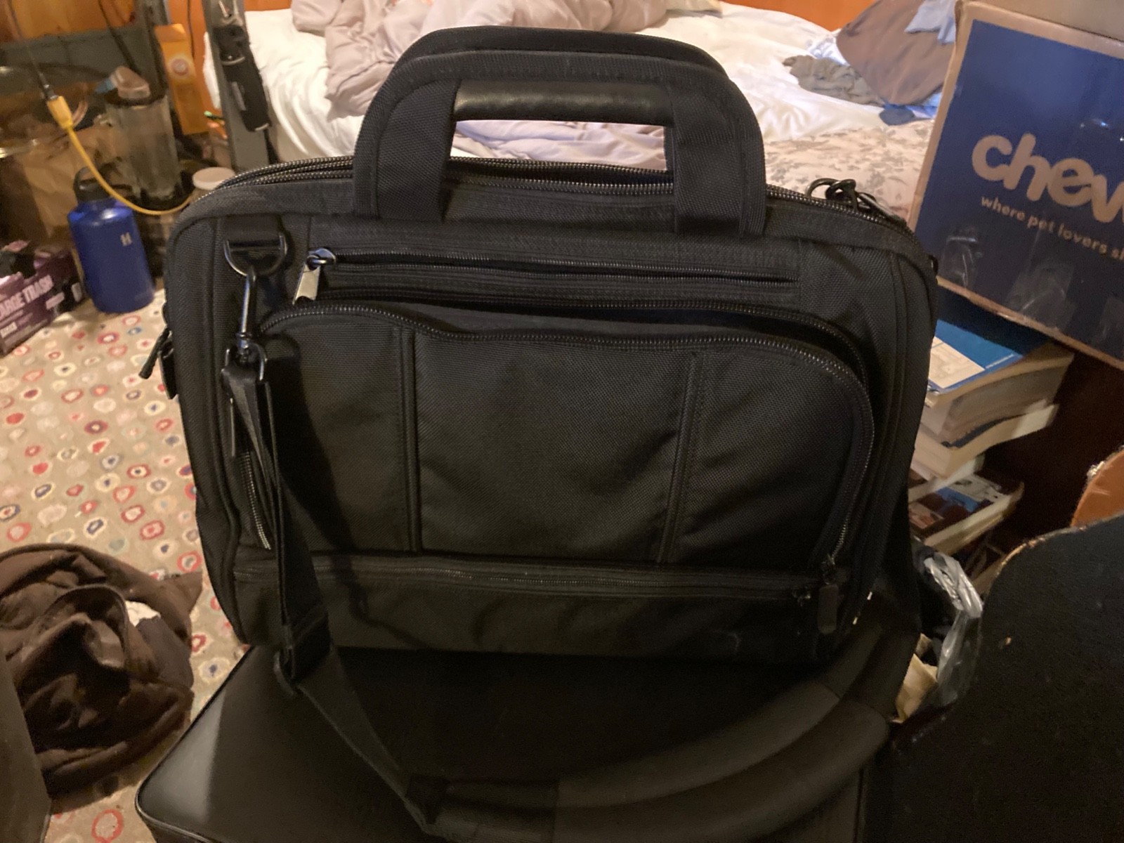 Brenthaven Black Laptop Shoulder Messenger Briefcase Weekend