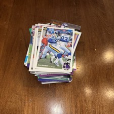 Aprox 200 Minnesota Vikings Football Cards Early 90s Hasson Jones Warren Moon
