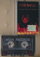 Bathory Destroyer Of Worlds 2001 2003 Cassette Ukraine NM metal rarity