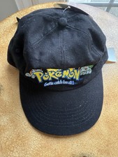Vintage Pok mon Dad Hat Gotta Catch 'Em All Strap Back Nintendo 90s NWT NEW