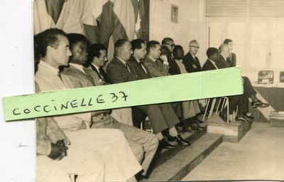 Foto 1968 Preisverteilung Lernzentrum von POINTE NOIR Rep. Kongo