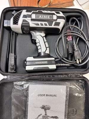 AIME ARC-120 Inverter Arc Welder Corded Electric 110V with Cables & User Manual