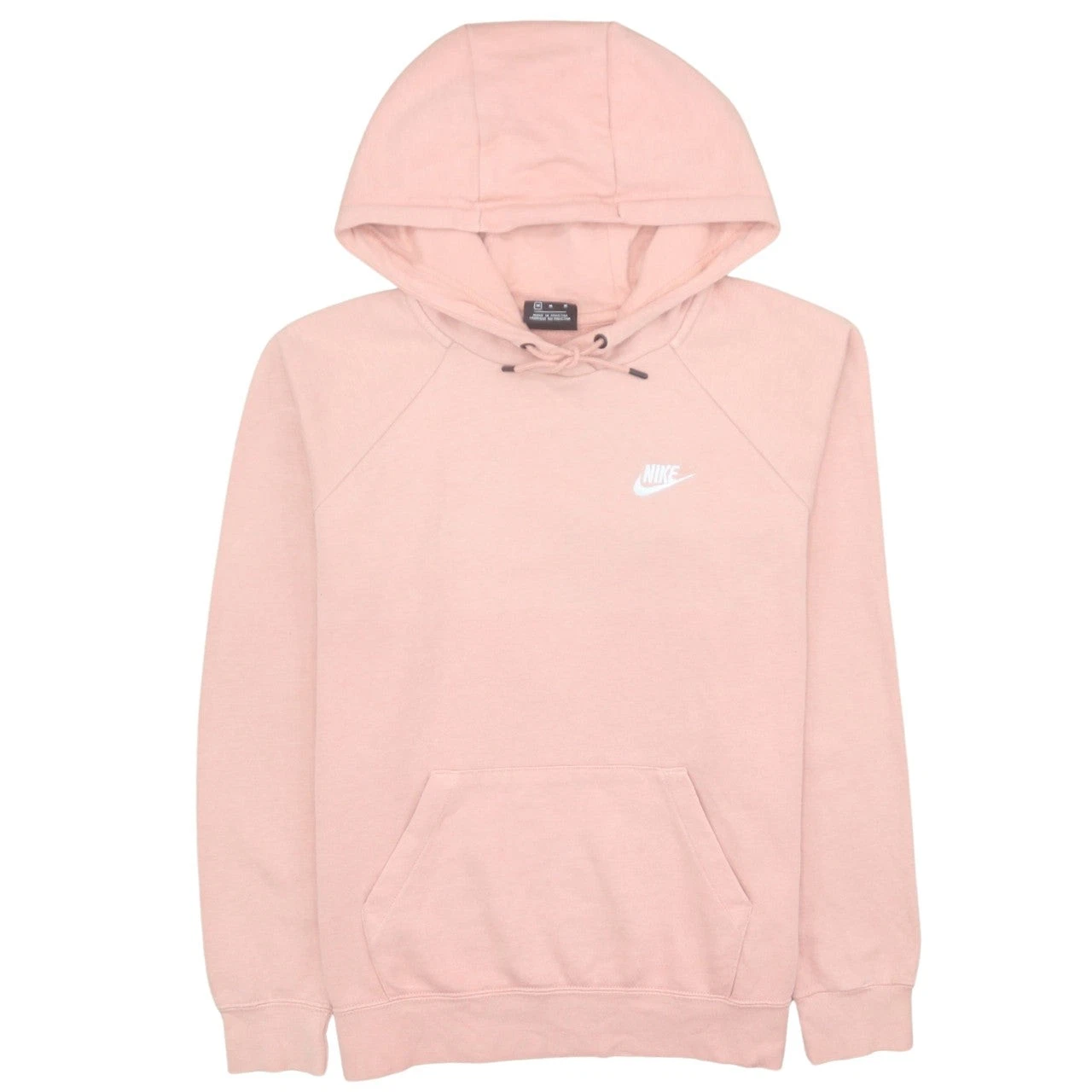Nike Women's Pink Pullover Hoodie Medium Cotton Blend Casual