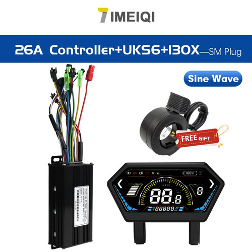 E-bike Three-Mode Sine Wave Controller 17A 26A 30A 36V/48V with LCD Display - Picture 35 of 42