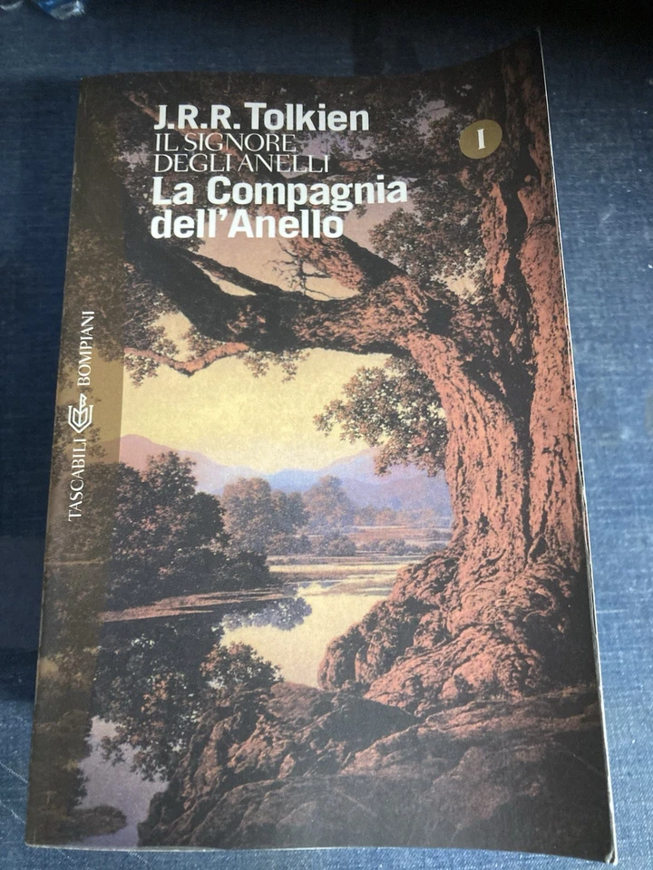 LIBRI IL SIGNORE DEGLI ANELLI J.J.TOLKIEN TASCABILI BOMPIANI - Immagine 2 di 4