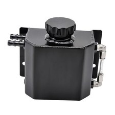 Radiator Coolant Overflow Tank Aluminum, Universal Overflow Reservoir Tank,