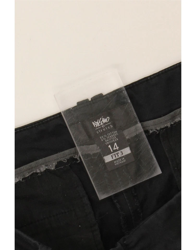 MOSSIMO Womens Stretch Bootcut Casual Trousers US 14 XL W38 L30 Black DA14 - Image 3 of 3
