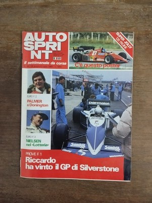 1983 07 04 AUTOSPRINT 04 JULI 1983 NR.26 JAHR XXIII MIT POSTER