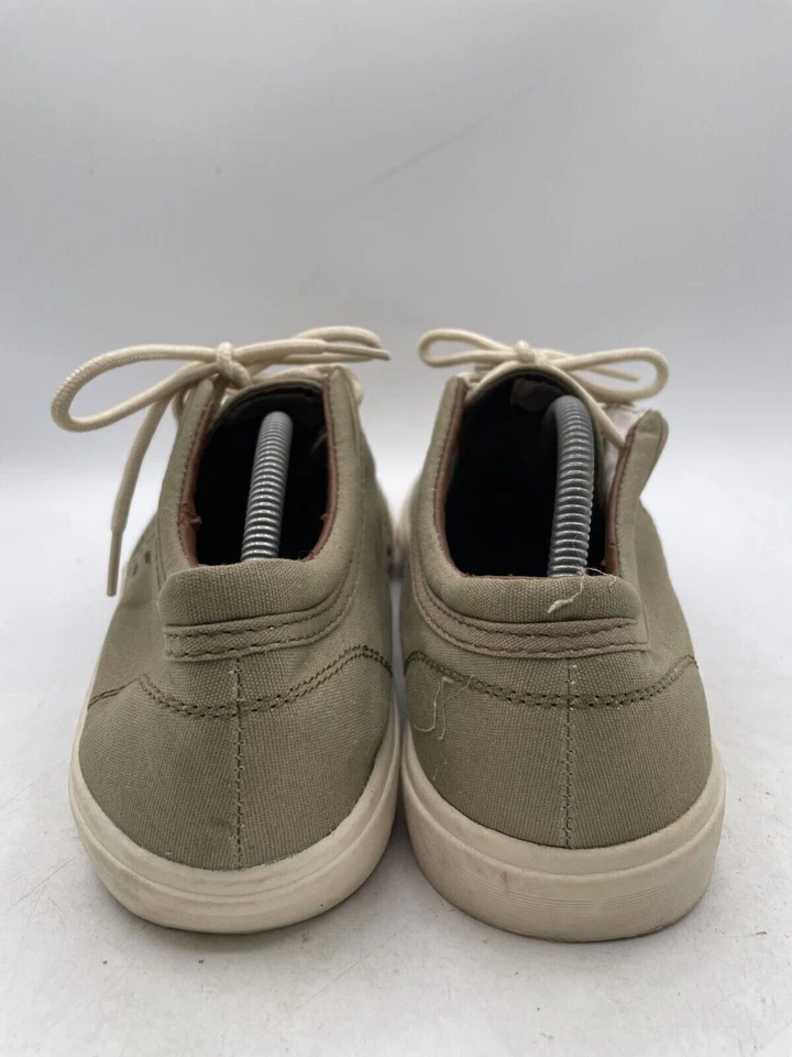 Tênis Merona de Lona Masculino Tamanho 10.5 Verde com Cadarço Top Baixo Atlético F16804872 - Imagem 3 de 4