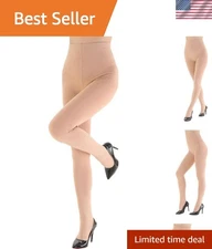 Cozy Women's Fleece Lined Thermal Tights - Versatile Cold Weather Essentials