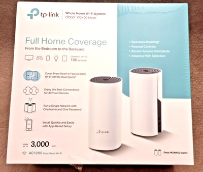 TP-Link Deco W2400 AC1200 Whole Home Mesh WiFi System 2-Pack Dual-Band Router