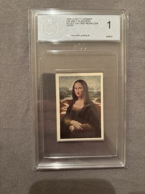 1928 JOSETTI GERMAN DIE WELT IN BILDERN #5 LEO. DA VINCI MONA LISA PGS 1