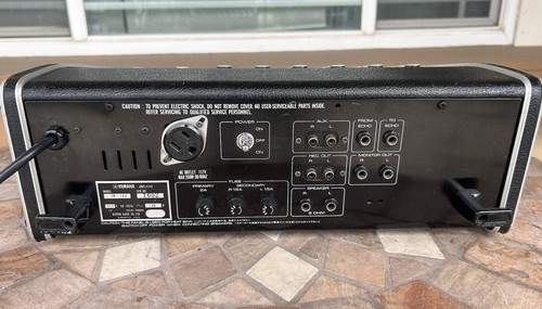 Yamaha EM-100 - 6 Channel Mixer - Power Amp - Spring Reverb - Vintage 70s - Picture 5 of 11