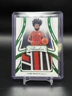 2023 Panini Flawless Basketball Emerald Coby White #PAT-CBW
