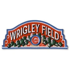 Wrigley Field Home Of The Chicago Cubs Stadium Patch Jersey Baseball MLB Logo