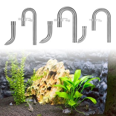 Aquarium Lily Pipe Schnellinstallation Metall Aquarium Filter