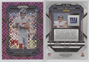 2022 Panini Prizm Rookies Purple Power /49 Daniel Bellinger #364 Rookie RC