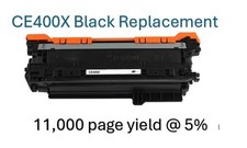 CE400X BLACK For HP LaserJet 500 Toner Cartridge M570 M551n M551dn M575dn