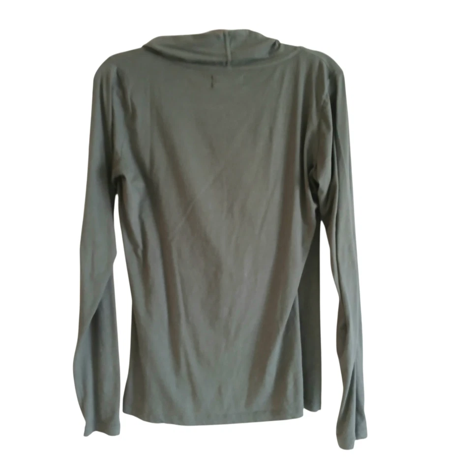 Top cruzado VELVET By Graham & Spencer Mari Suplice para mujer L verde envolvente Perú Foto 4 de 4