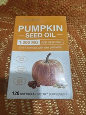 Now Pumpkin Seed Oil Capsules 1000mg Softgels