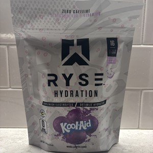 Ryse Hydration Packets Grape Kool-Aid flavor 16 sticks