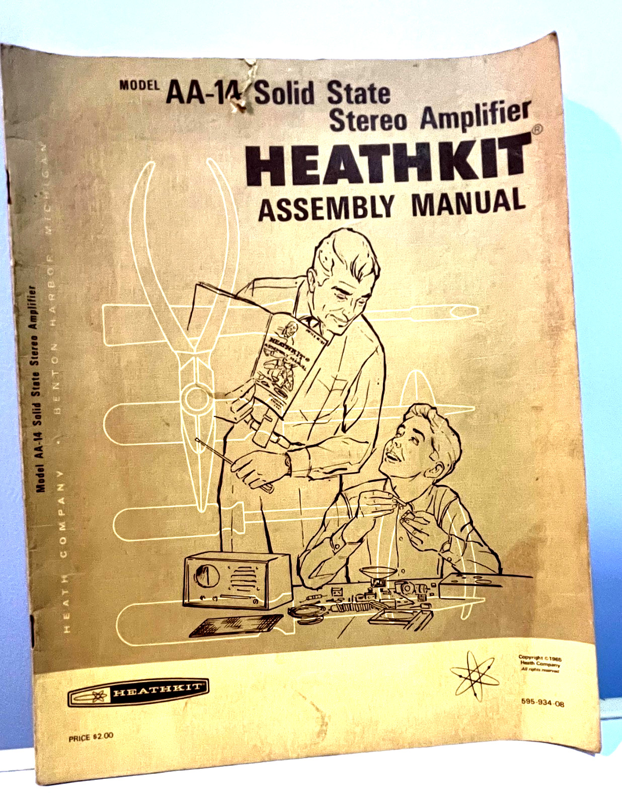 Heathkit AA-14 vintage audio equipment - eBay listing photo 1