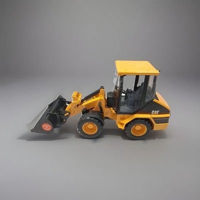 Bruder CAT Wheel Loader  Plastic Toy 1418/01 Yellow Tractor Made in Germany